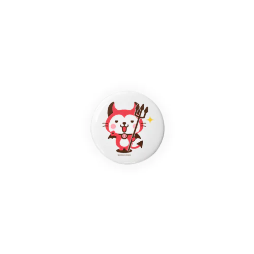 デビねこくん Tin Badge