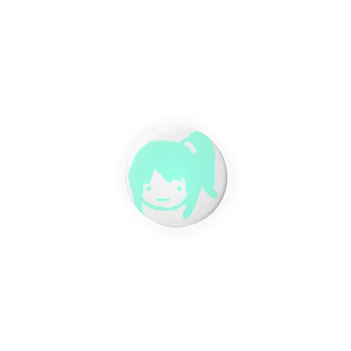 ぐりーんな女の子 Tin Badge