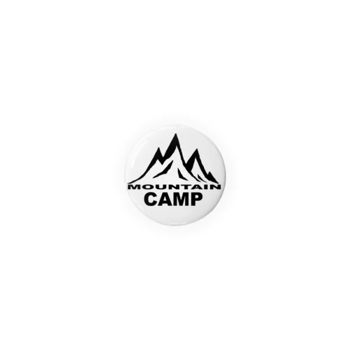 MOUNTAIN CAMP　背景抜きVer. Tin Badge
