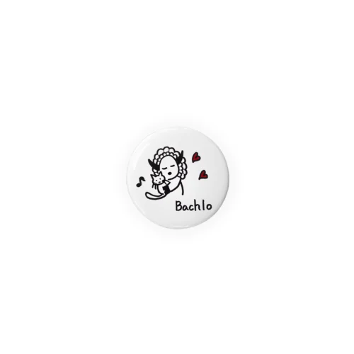 Bachlo(ばっはろー) Tin Badge