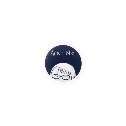 ne-no君缶バッジ Tin Badge