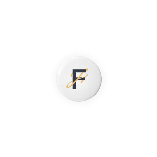Double F Budge(White)｜#FukaneGoods Tin Badge