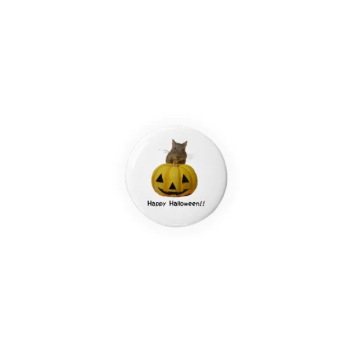 ハロウィンデグー Tin Badge