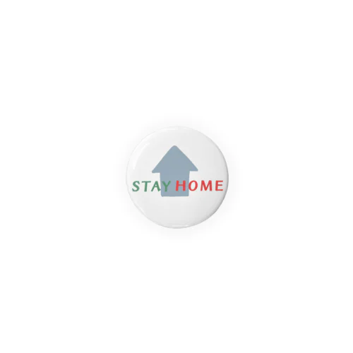 stay homeシール 缶バッジ