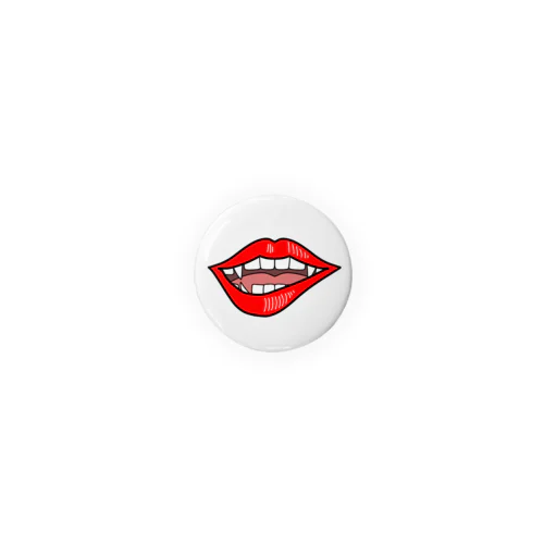 mouth㌱(くちびる) Tin Badge