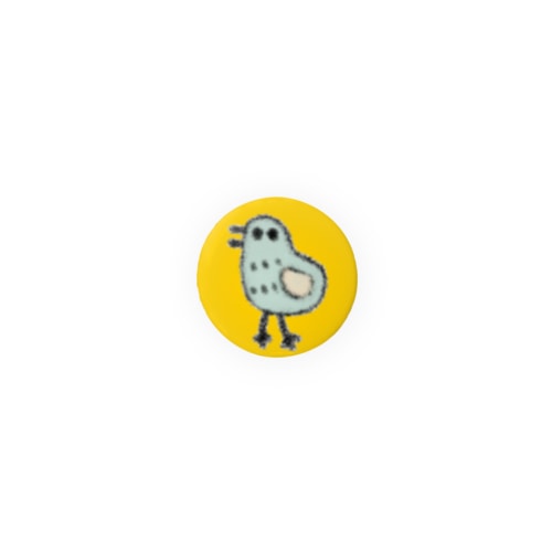 みどりのトリ(マスタード) Tin Badge