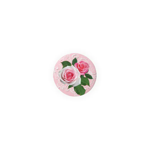 バラ薔薇ばら　ツル Tin Badge