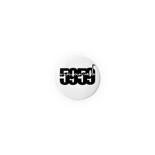 5959ロゴ Tin Badge