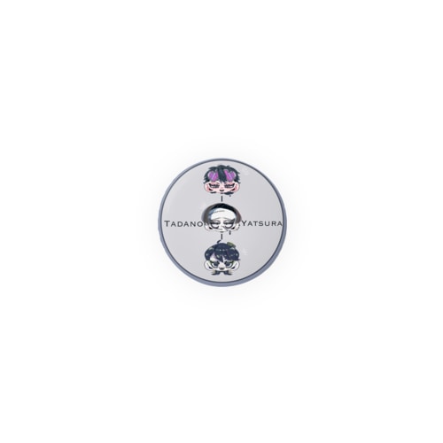 TADANOIIYATURAバッジ Tin Badge