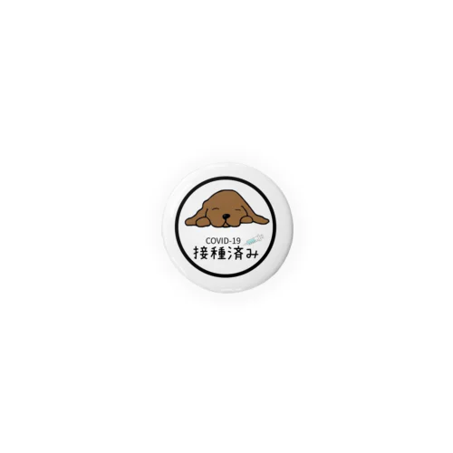キャバリア Family＊COVID‑19(ﾙﾋﾞｰ) Tin Badge