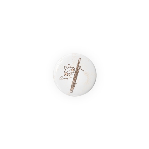 ファゴットとうさぎ Tin Badge