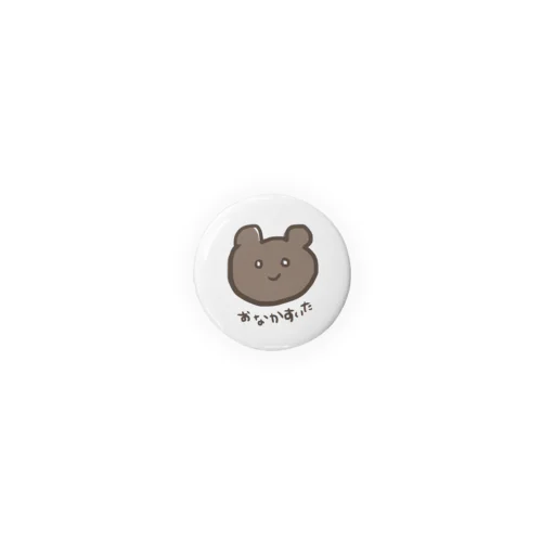 ぽてくまきちのたからもの Tin Badge