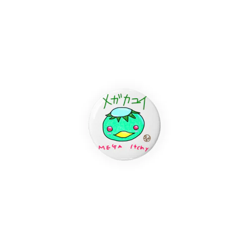 メガカユイ　カッパ Tin Badge