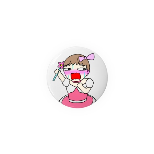 魔法少女マコトくん Tin Badge