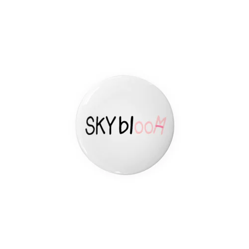 SKYblooM Tin Badge