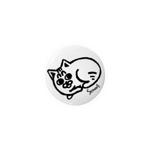 じっ猫 Tin Badge