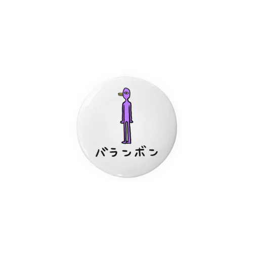 バランボン（文字付） Tin Badge