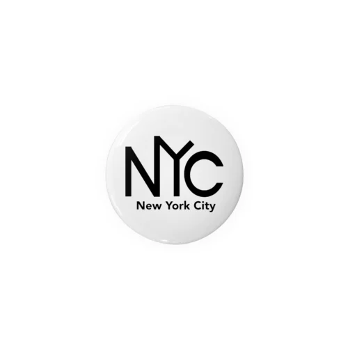 New York City Tin Badge