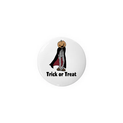 Trick or Treat Tin Badge