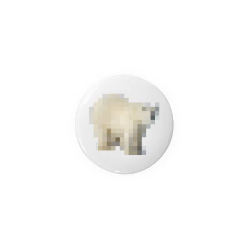 PIXEL_ANIMAL_02(POLARBEAR) 缶バッジ