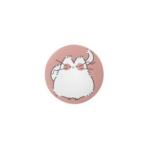 しろいけだま Tin Badge