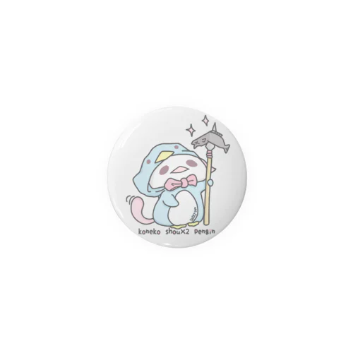 ロゴ「とってきぃたあああ/ぺんぎんver」 Tin Badge