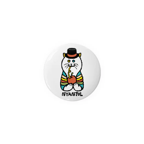 ニャントル Tin Badge
