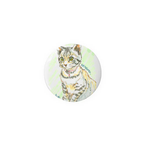 子猫ケンケン Tin Badge