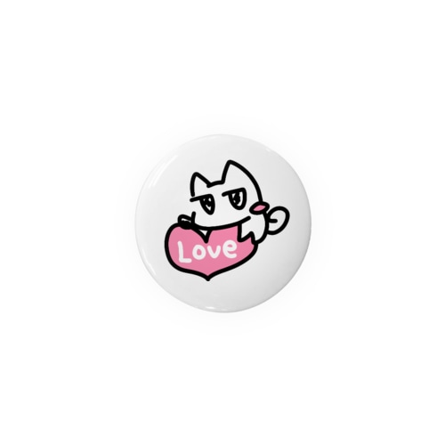 Love with Gochan(-ω-) Tin Badge
