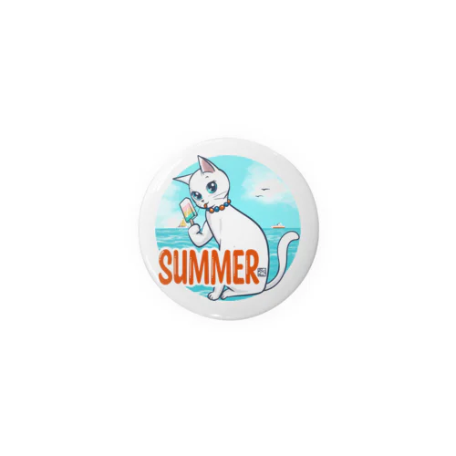 SUMMER Tin Badge