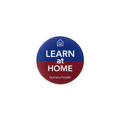 LEARN at HOME 缶バッジ