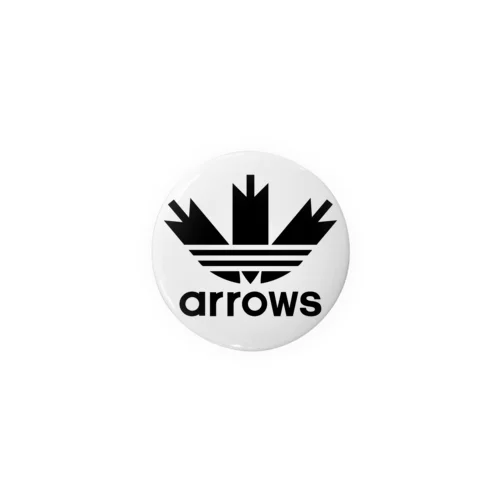 arrows_黒字 缶バッジ