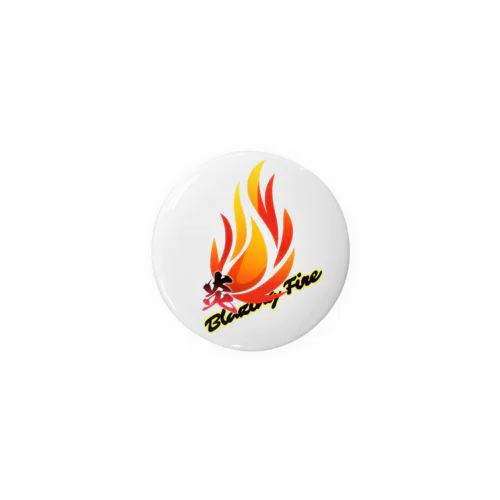 炎-Blazing Fire-【小物系アイテム】 Tin Badge