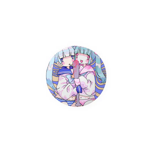 でんぱ～☆撲殺chang Tin Badge