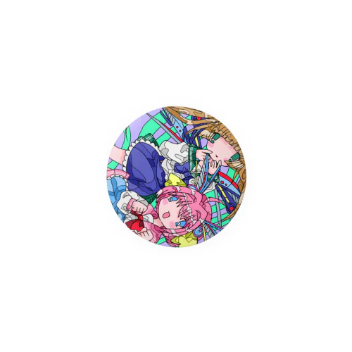 でんぱ～☆めかにかる！ Tin Badge