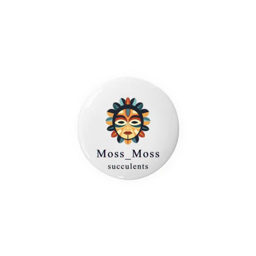 Moss Moss Tin Badge