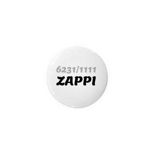 ZAPPI 缶バッジ