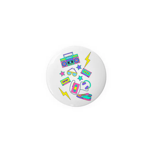 LOVE  90'S ALL ITEMS Tin Badge