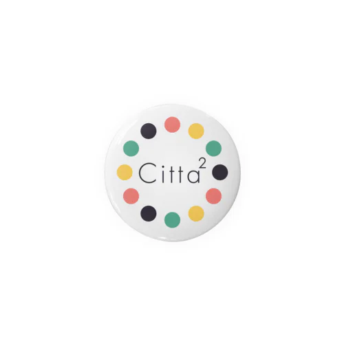 Citta²ロゴ Tin Badge