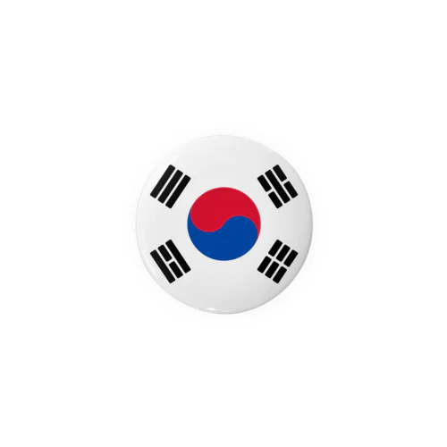 韓国の国旗 Tin Badge