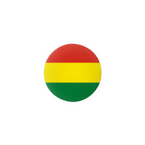 ボリビアの国旗 缶バッジ