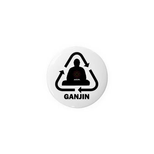 GANJIN Tin Badge