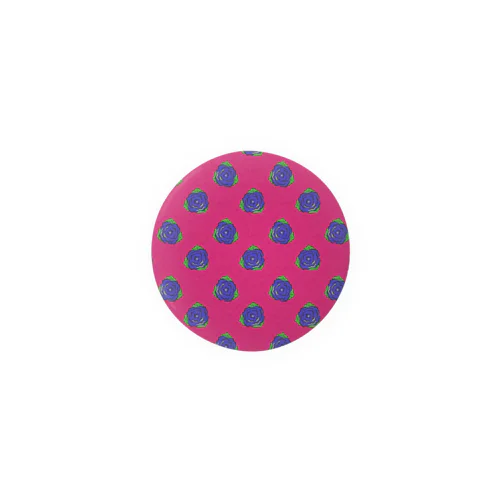 VIVID PINK & ROSE Tin Badge