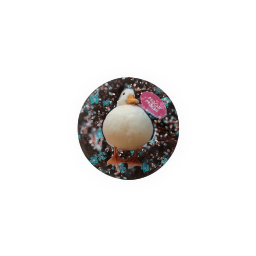 花柄雪ﾁｬﾝ Tin Badge
