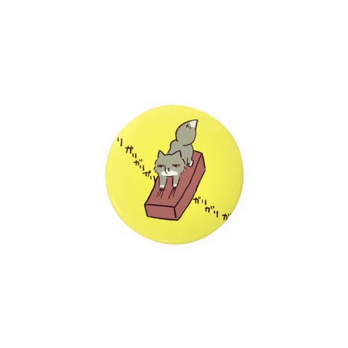 つめとぎ！チベスナ Tin Badge