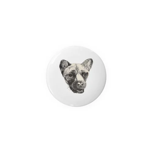 父が本気で描いたはなドローイング Tin Badge