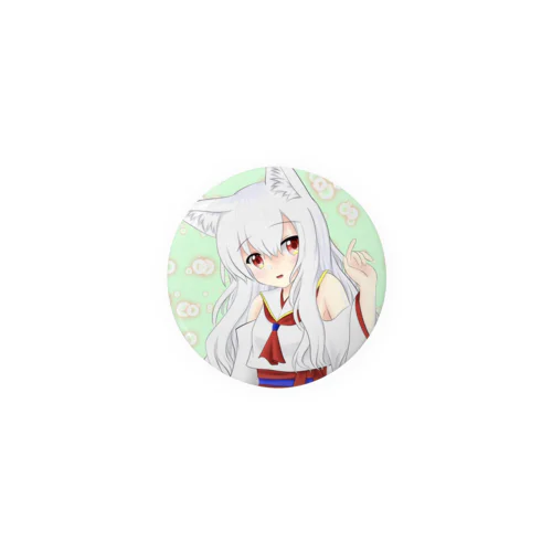 風凪弥白 Tin Badge