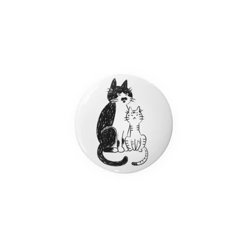 なかよし猫 Tin Badge