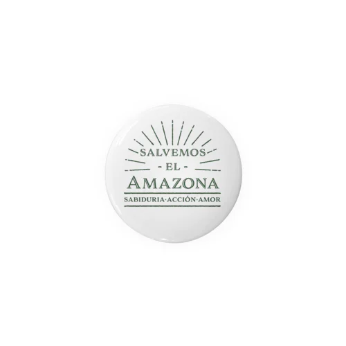 Salvemos el Amazonaトートバッグ（背景あり） 缶バッジ