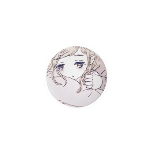 女の子 Tin Badge